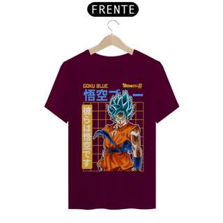 Nome do produto Camiseta Masculina Goku Blue