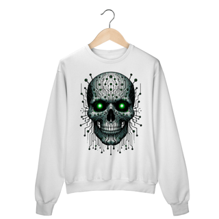 Nome do produto MOLETON CYBER SKULL 