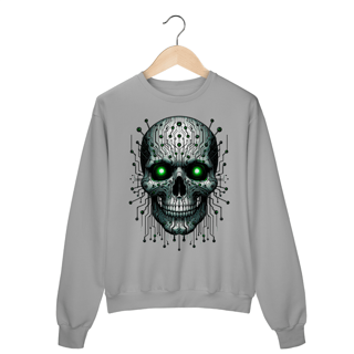 Nome do produto MOLETON CYBER SKULL 