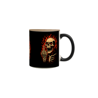 Nome do produto CANECA CAVEIRA MAGICA 