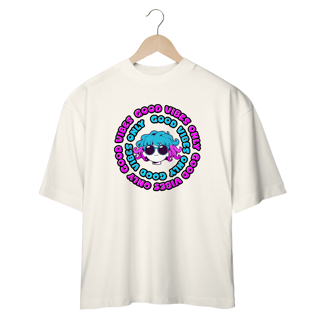 Nome do produto CAMISA OVERSIZED GOOD VIBES 