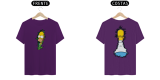 Nome do produto CAMISA HOMER FRENTE E COSTAS 