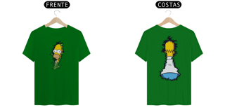 Nome do produto CAMISA HOMER FRENTE E COSTAS 