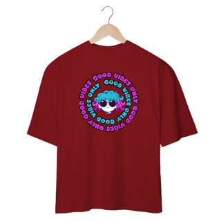 Nome do produto CAMISA OVERSIZED GOOD VIBES 