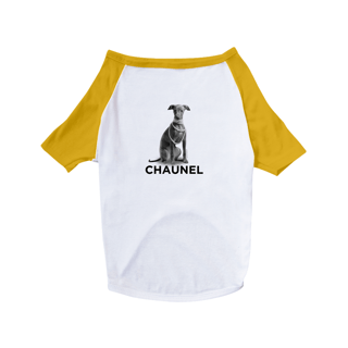 Nome do produto Chaunel - Tshirt Pet