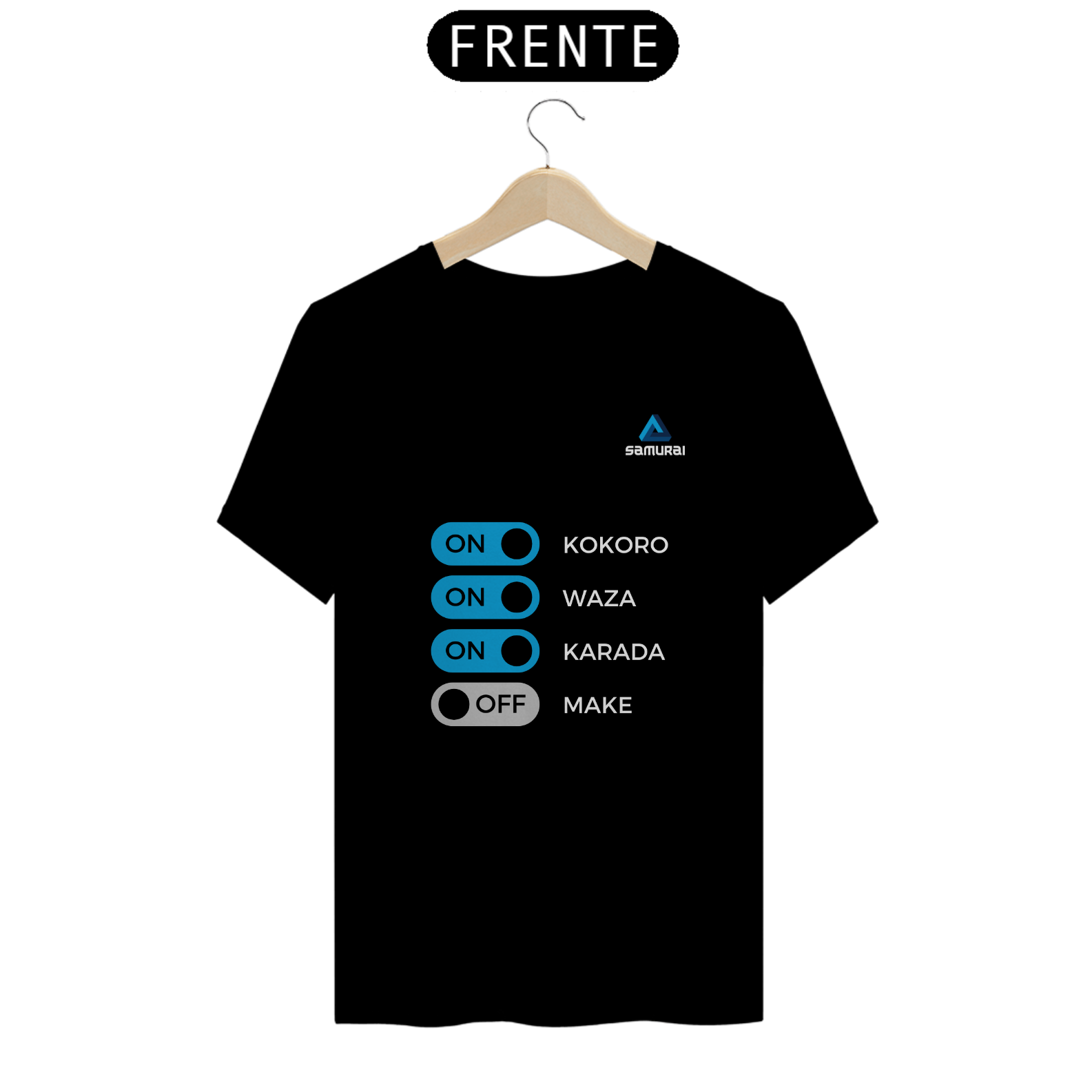 Camiseta Masculina Samurai Online