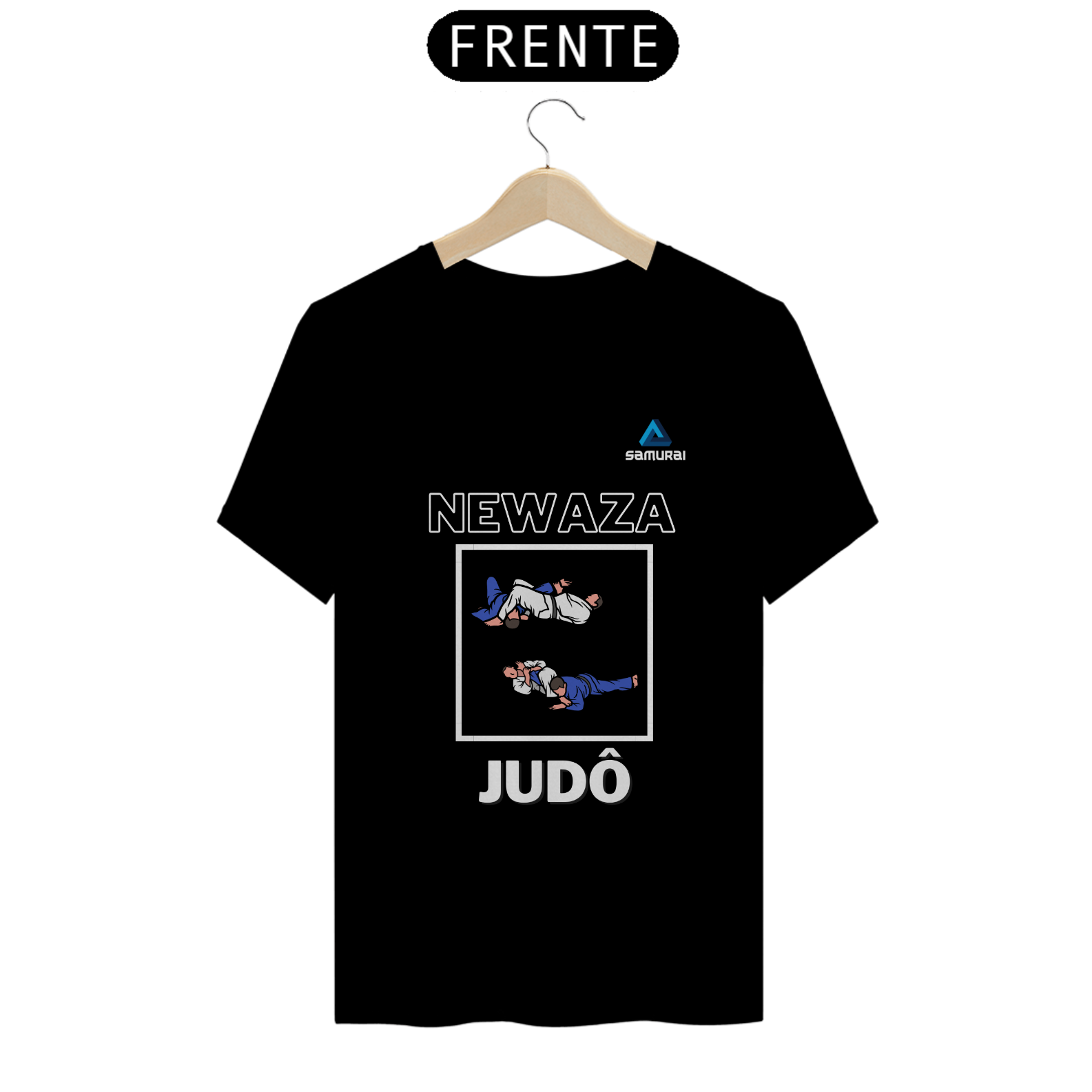 Camiseta Masculina Samurai Newaza