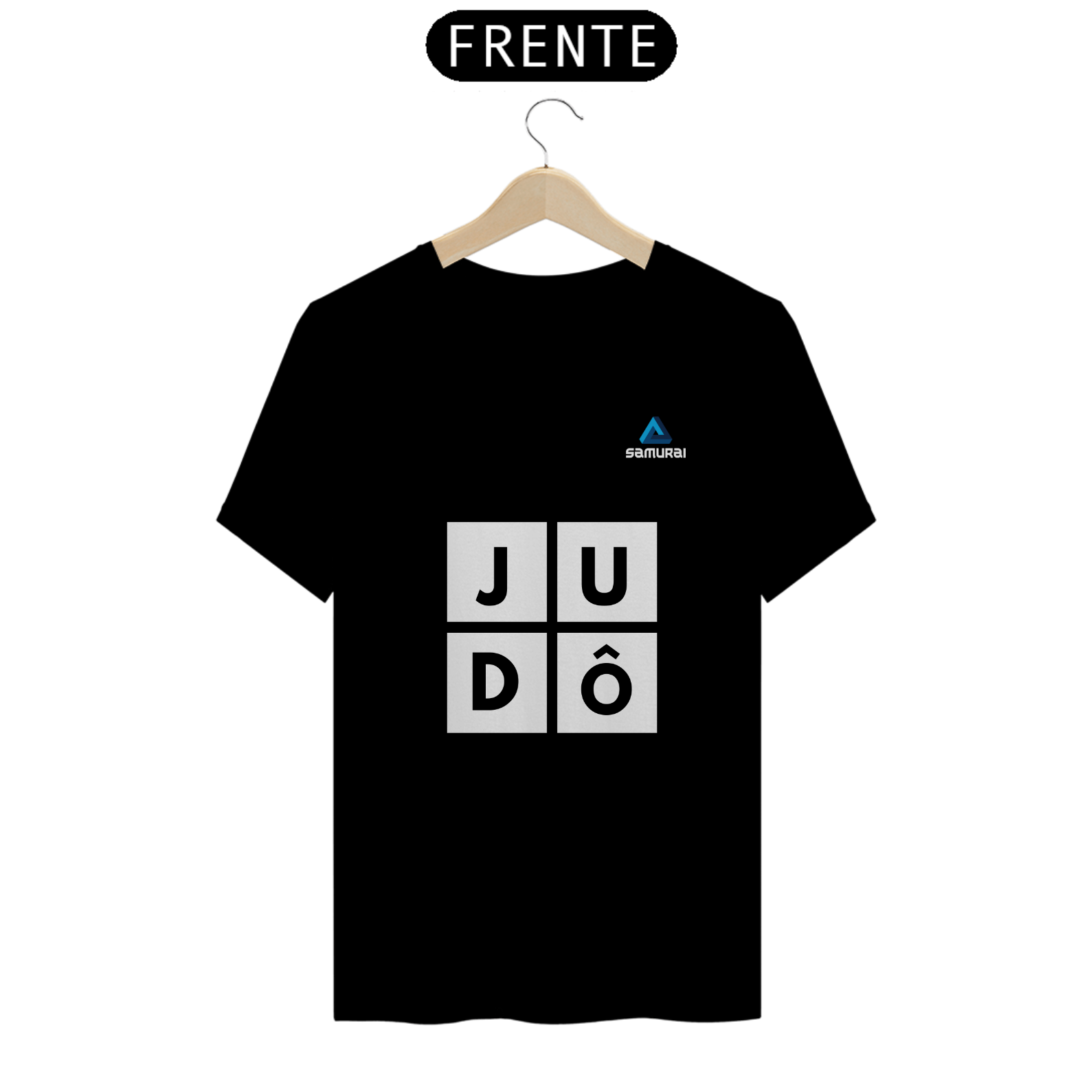 Camiseta Masculina Samurai Judô 2