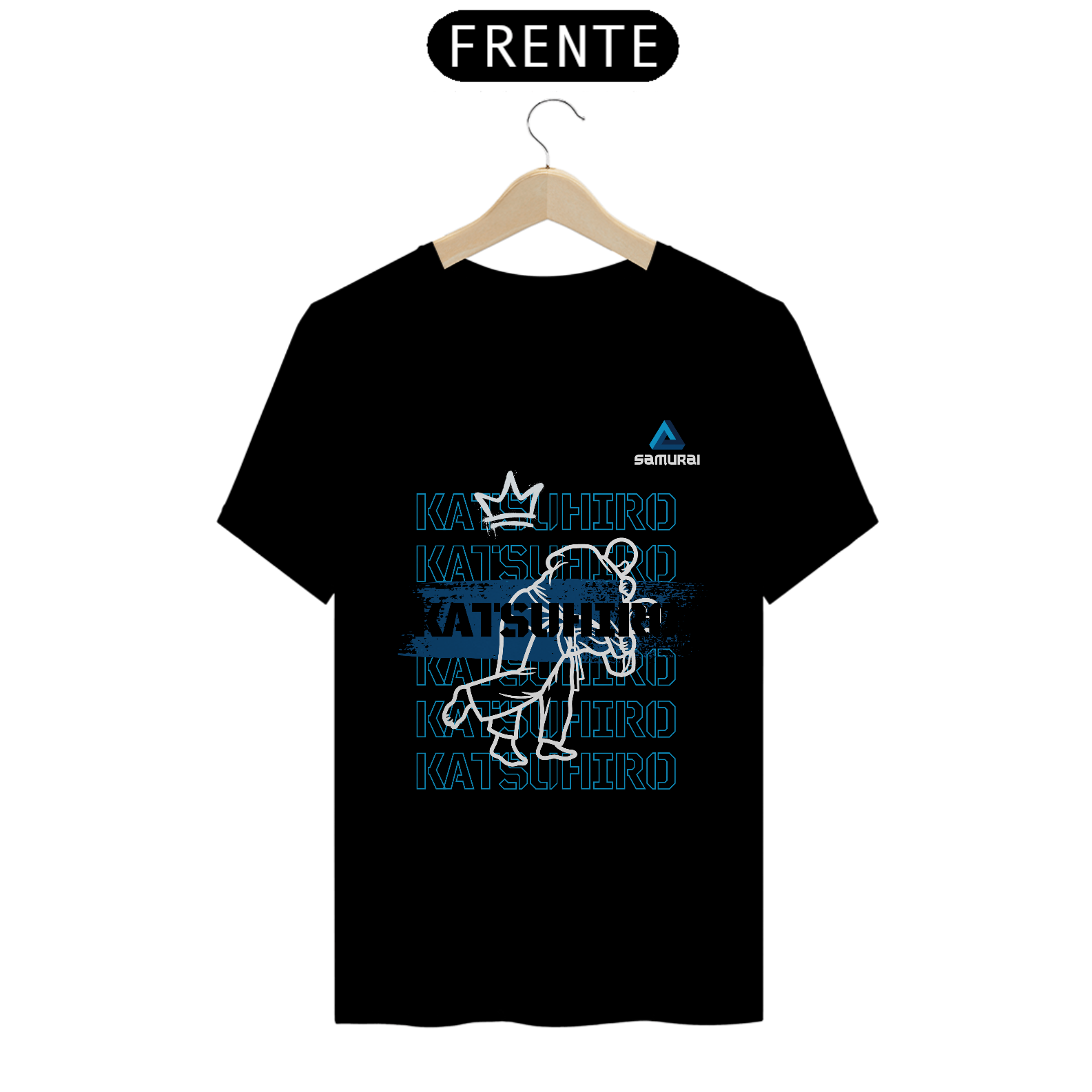 Camiseta Masculina Samurai Katsuhiro