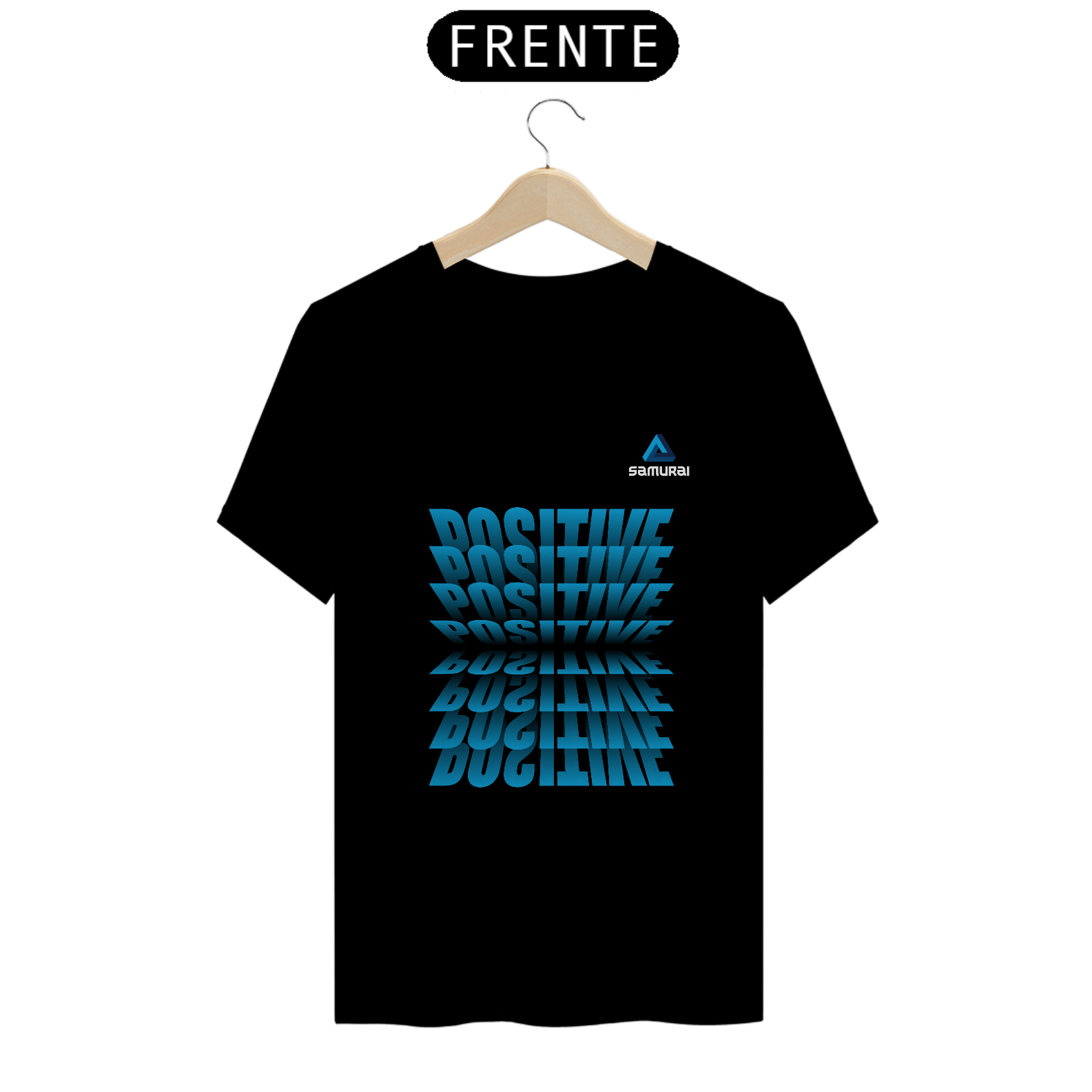 Camiseta Masculina Samurai Positive