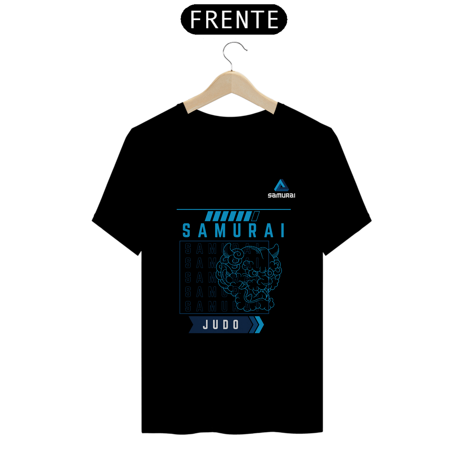 Camiseta Masculina Samurai Oni