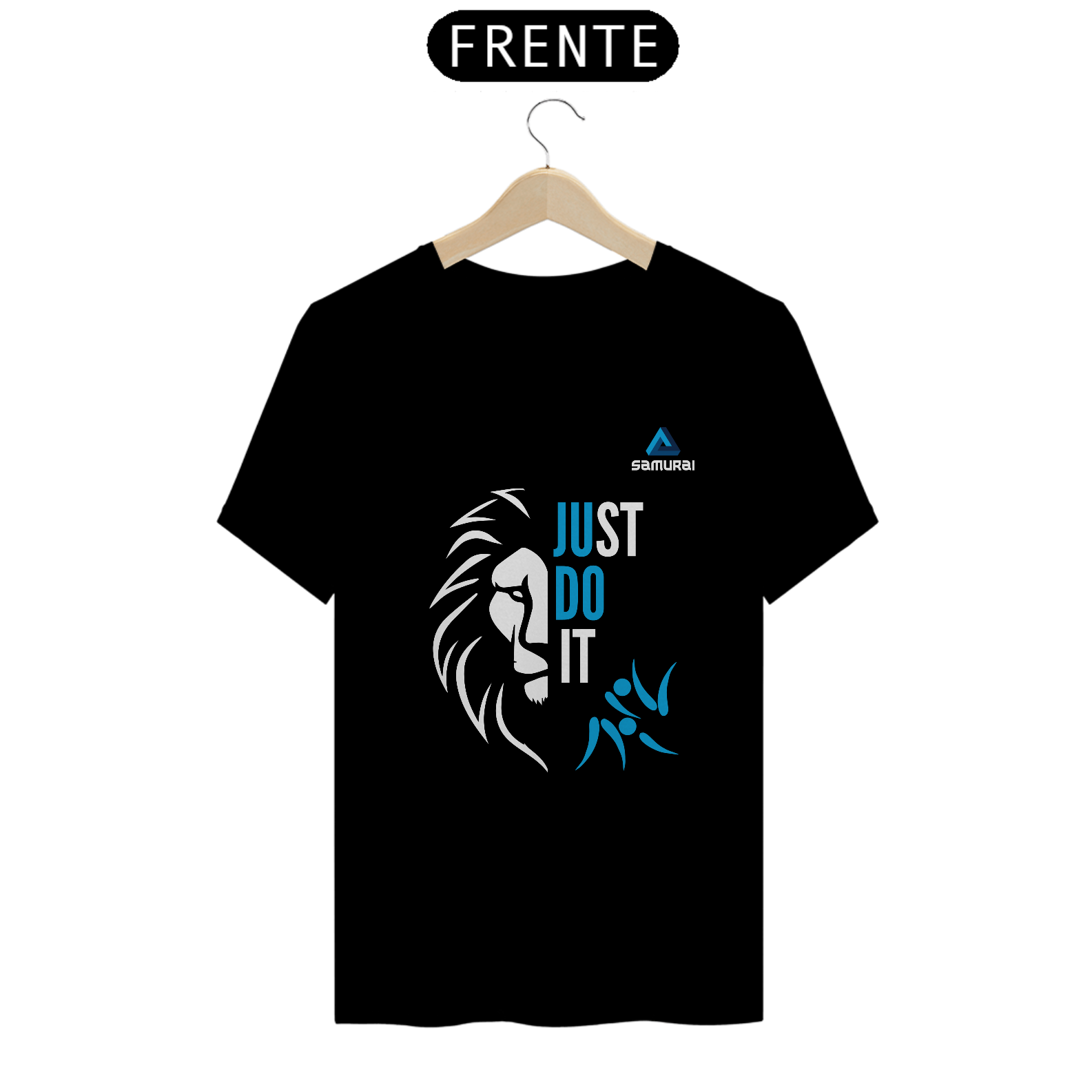 Camiseta Masculina Samurai Just Do It