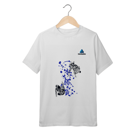 Camiseta Samurai Infantil Ippon Shôbu [10 - 14 anos]