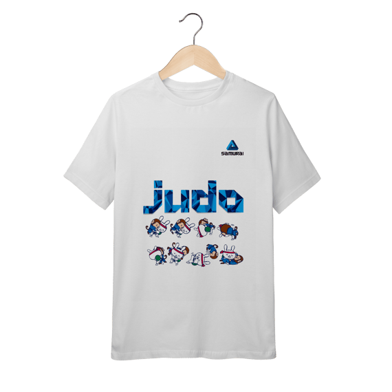 Camiseta Samurai Infantil Judo Technique [10 - 14 anos]