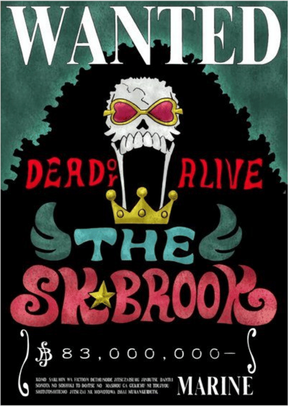 Poster Wanted Brook