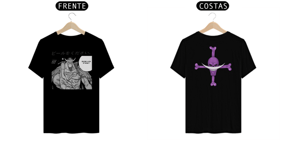 Camiseta Premium Edward Newgate (Barba Branca)