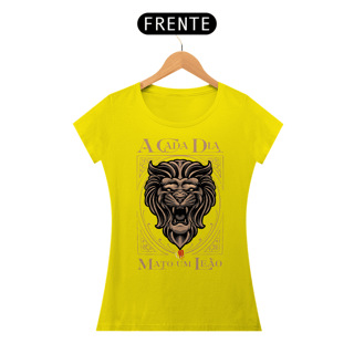 Nome do produto Camiseta a Cada Dia Mato um Leão