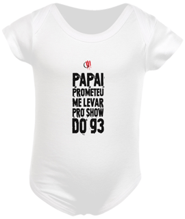Nome do produto Body Infantil Girl Oficina G3 (Papai prometeu)