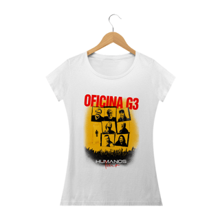 Nome do produto Camiseta Baby-look Oficina G3 Humanos Tour o Filme