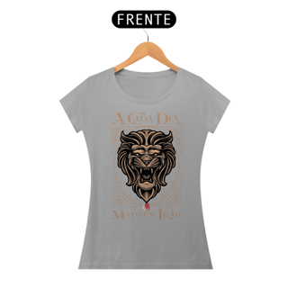 Nome do produto Camiseta a Cada Dia Mato um Leão