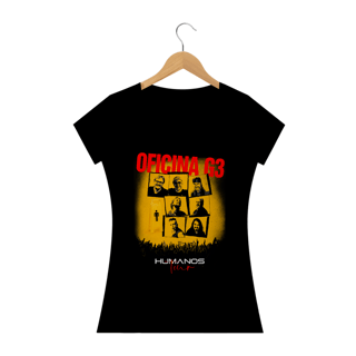 Camiseta Baby-look Oficina G3 Humanos Tour o Filme