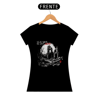 Camiseta VEJO RUÍNAS DE UMA GUERRA Feminino