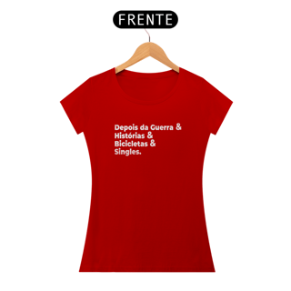Nome do produto Camiseta Álbuns DDG RELOADED TOUR Feminina