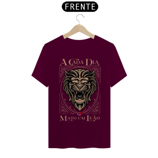 Nome do produto Camiseta a Cada Dia Mato um Leão