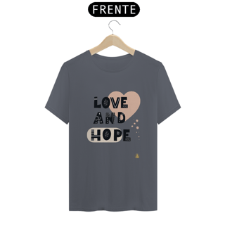 Nome do produto T-shirt LOVE AND HOPE