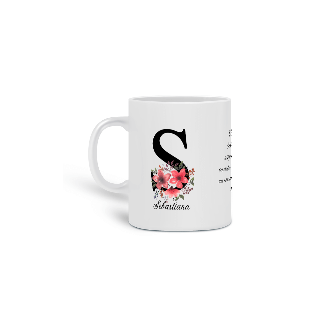 Nome do produto: Caneca com Significado Sebastiana