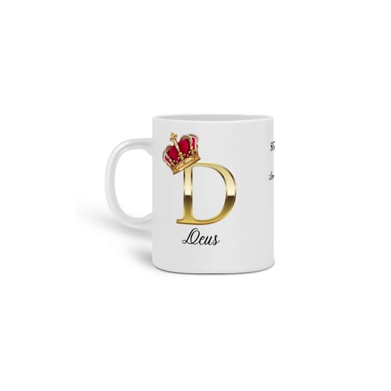 Caneca com significado Deus