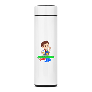 Nome do produto GARRAFA TÉRMICA Crescendo com JP