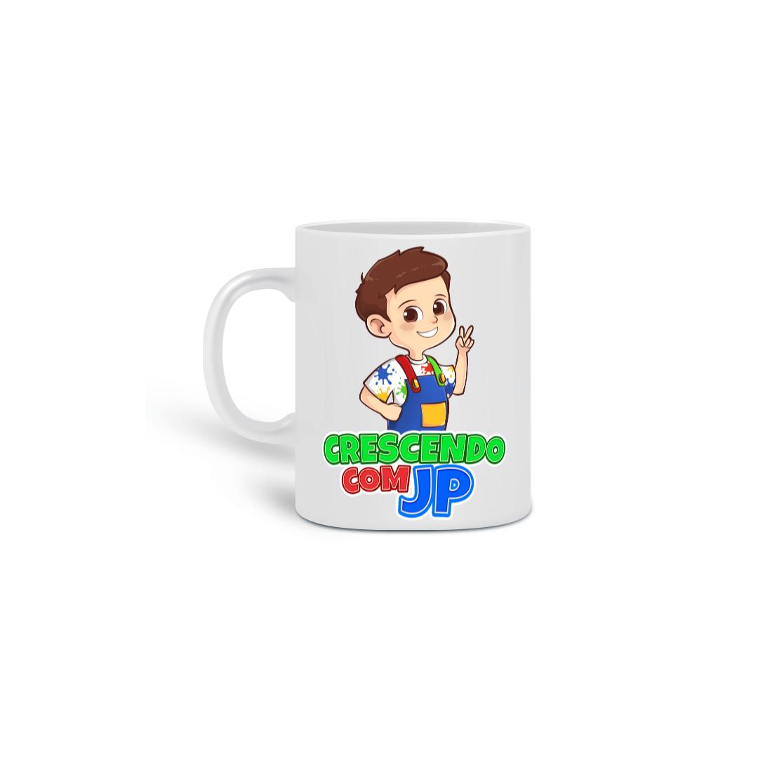 Caneca Crescendo com JP
