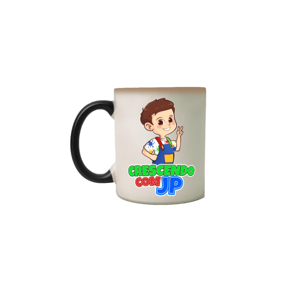 Caneca Mágica Crescendo com JP