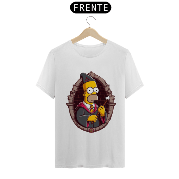 Camiseta Homer Estilo Harry Potter