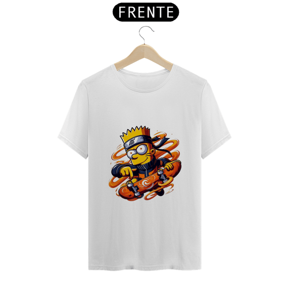 Camiseta Bart estilo Naruto