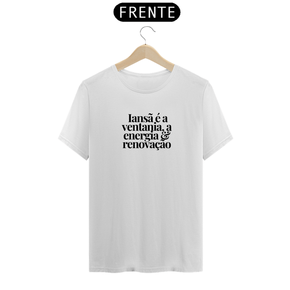 TSHIRT IANSÃ ENERGIA
