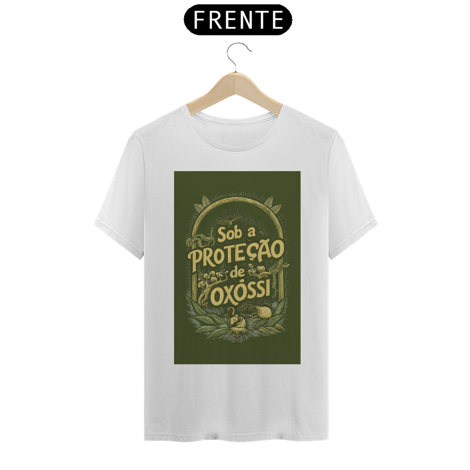 TSHIRT OXÓSSI PROTEÇÃO