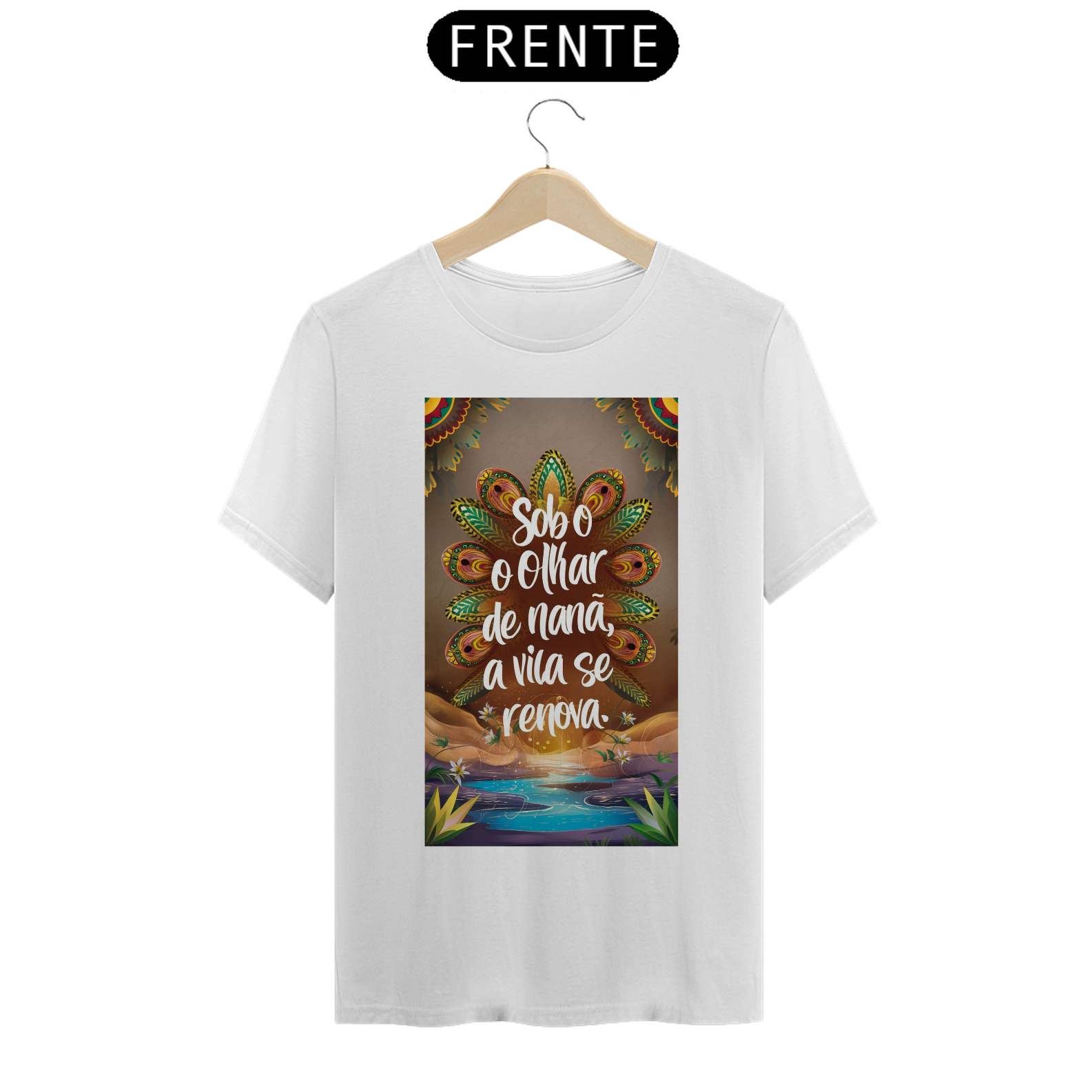 TSHIRT NANÃ SOB O OLHAR