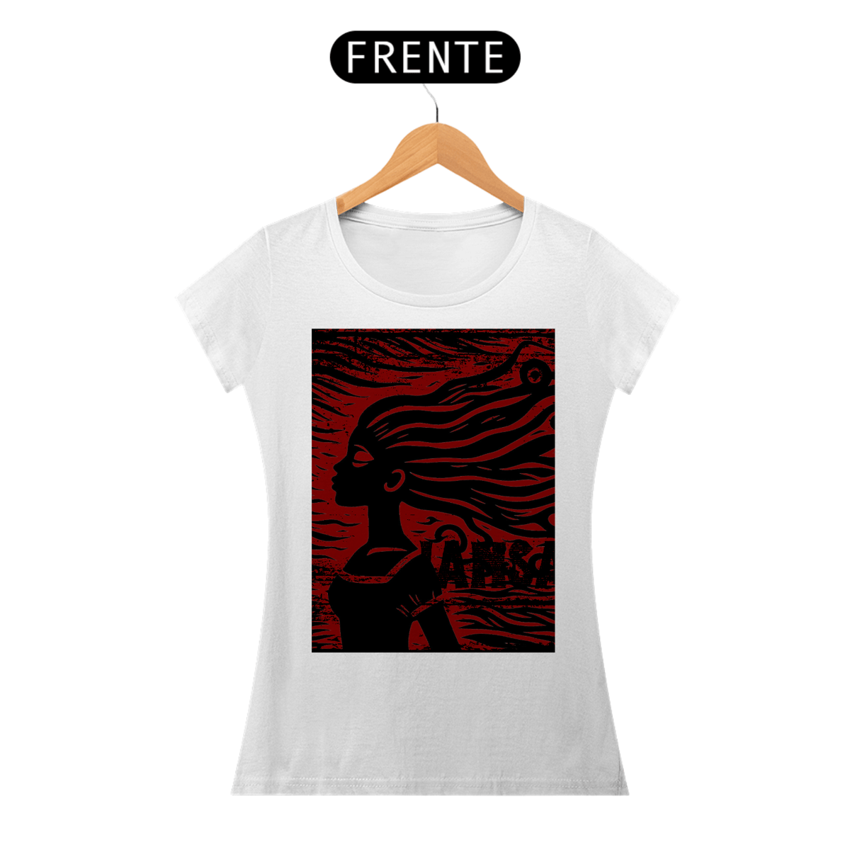 Nome do produto: BABY LOOK IANSÃ VENTO