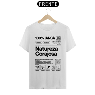 TSHIRT IANSÃ NATUREZA CORAJOSA