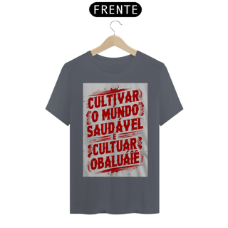 Nome do produto TSHIRT OBALUAIÊ MUNDO SAUDÁVEL