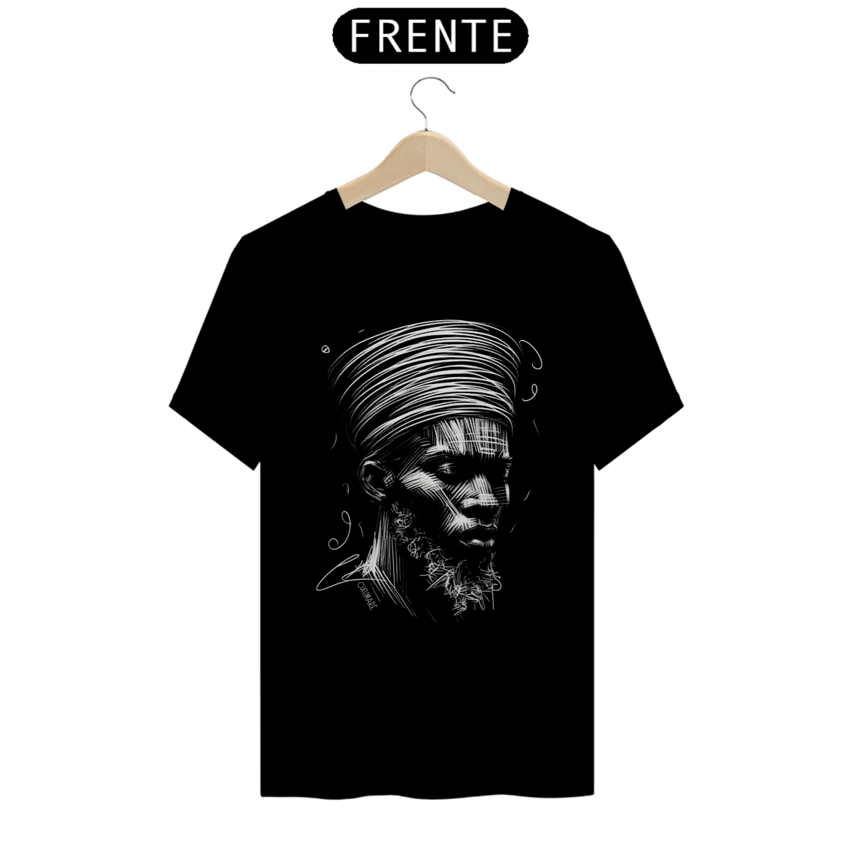 Nome do produto: TSHIRT OXUMARÉ ORI BLACK
