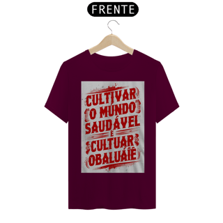 Nome do produto TSHIRT OBALUAIÊ MUNDO SAUDÁVEL