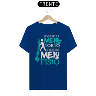 Nome do produto Camisa Universitária Fisioterapia - Meio Fisio - Basic