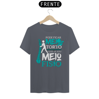 Nome do produto Camisa Universitária Fisioterapia - Meio Fisio - Basic