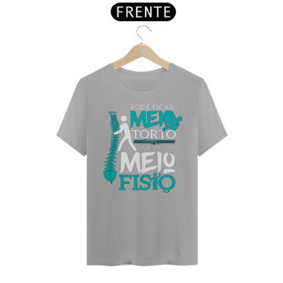Nome do produto Camisa Universitária Fisioterapia - Meio Fisio - Basic