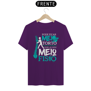 Nome do produto Camisa Universitária Fisioterapia - Meio Fisio - Basic
