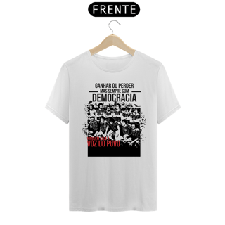 Nome do produto Democracia - Branca e Cinza