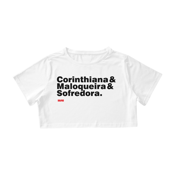 Maloqueira Cropped Branca
